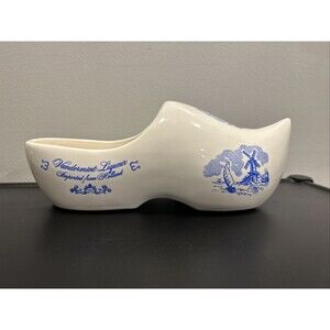 VANDERMINT LIQUEUR Flying Dutchman Ceramic Shoe Clog